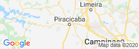 Piracicaba map